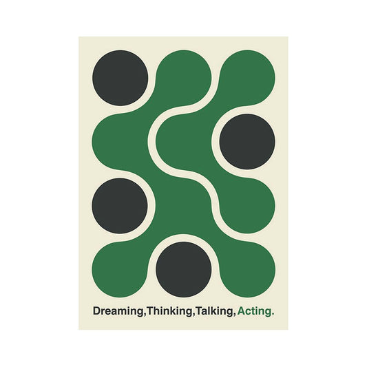 Acting Unframed Print