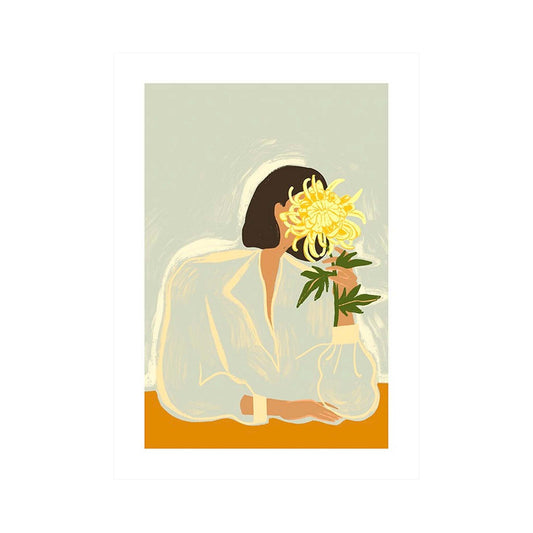 The Chrysanthemum Unframed Print