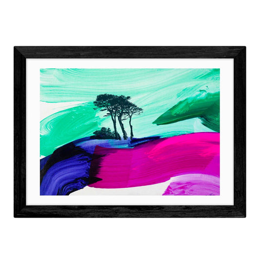 Stolen Glances Framed A1 Print